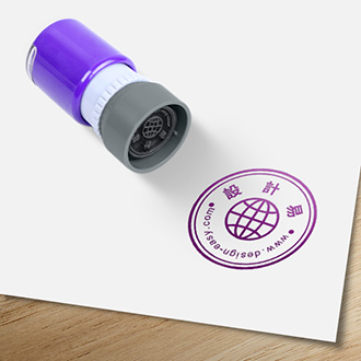 紫色圓形/全球